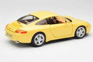 Porsche 911 996 Carrera Gelb Bburago 1:18 30085-M1 Metall — Bild 3 von 8