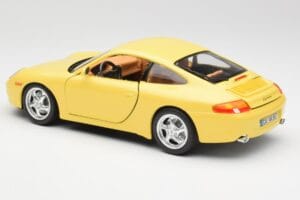 Porsche 911 996 Carrera Gelb Bburago 1:18 30085-M1 Metall — Bild 7 von 8