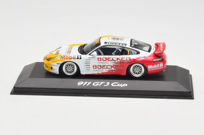Porsche 911 996 GT3 Cup #1 M. Becker Carrera Cup 2003 Minichamps 1:43 WAP02007210 Metall