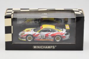 Porsche 911 996 GT3 Cup #93 L. Luhr / G. Maassen / E. Collard 24 Hours of Le Mans 2003 Minichamps 1:43 S5527 Metall — Bild 4 von 4