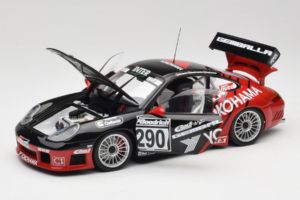 Porsche 911 996 GT3 RS #290 N. Bartels / H. Jacksties / F. Lorenzo Yokohama 24 Hours of Nurburgring 2003 AUTOart 1:18 80372 M — Bild 2 von 8