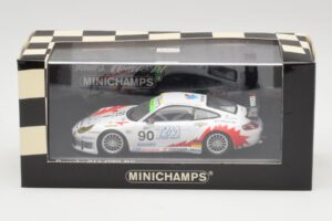 Porsche 911 996 GT3 RS #90 T2M J. Ickx / P. Rabineau 1000km Spa 2004 Minichamps 1:43 400046980 Metall — Bild 4 von 4