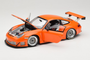 Porsche 911 996 GT3 RSR Orange ALMS 2004 Minichamps 1:18 100046402 Metall — Bild 2 von 8
