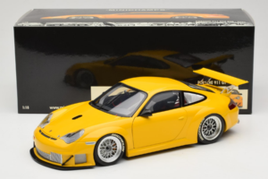 Porsche 911 996 GT3 RSR Yello ALMS 2004 Minichamps 1:18 100046401 Metall — Bild 8 von 8