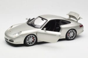 Porsche 911 996 GT3 Silber Hot Wheels 1:18 C2590 Metall — Bild 2 von 8