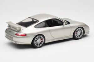 Porsche 911 996 GT3 Silber Hot Wheels 1:18 C2590 Metall — Bild 3 von 8