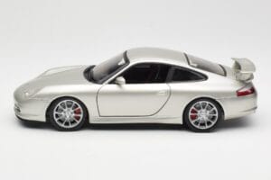 Porsche 911 996 GT3 Silber Hot Wheels 1:18 C2590 Metall — Bild 4 von 8