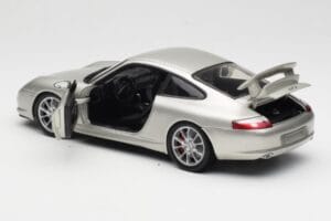 Porsche 911 996 GT3 Silber Hot Wheels 1:18 C2590 Metall — Bild 5 von 8