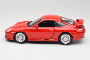 Porsche 911 996 GT3 Strasse Rot Bburago 1:18 30395 Metall — Bild 4 von 8