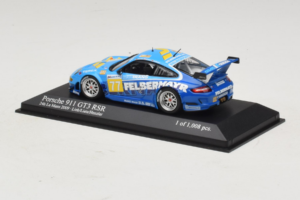 Porsche 911 GT3 R #77 M. Lieb / R. Lietz / W. Henzler 24 Hours of Le Mans 2009 Minichamps 1:43 400096977 Metall — Bild 3 von 5