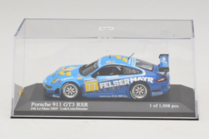Porsche 911 GT3 R #77 M. Lieb / R. Lietz / W. Henzler 24 Hours of Le Mans 2009 Minichamps 1:43 400096977 Metall — Bild 5 von 5