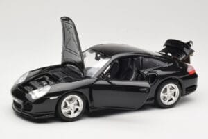Porsche 911 996 Turbo Schwarz Bburago 1:18 3367 Metall — Bild 2 von 8