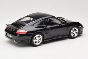 Porsche 911 996 Turbo Schwarz Bburago 1:18 18-12030 Metall — Bild 3 von 8