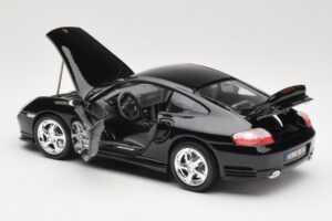 Porsche 911 996 Turbo Schwarz Bburago 1:18 18-12030 Metall — Bild 5 von 8