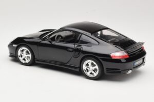 Porsche 911 996 Turbo Schwarz Bburago 1:18 18-12030 Metall — Bild 7 von 8