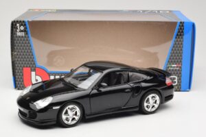 Porsche 911 996 Turbo Schwarz Bburago 1:18 18-12030 Metall — Bild 8 von 8