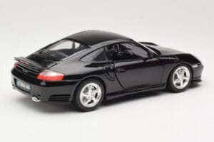 Porsche 911 996 Turbo Schwarz Bburago 1:18 3367 Metall — Bild 3 von 8