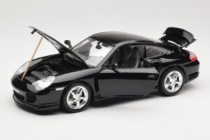 Porsche 911 996 Turbo Schwarz Bburago 1:18 18-12030 Metall — Bild 2 von 8
