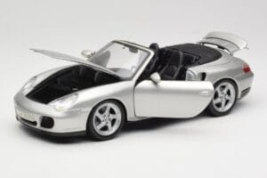 Porsche 911 996 Turbo Cabriolet Silber Maisto 1:18 31660 Metall — Bild 2 von 8