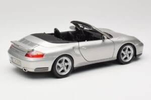 Porsche 911 996 Turbo Cabriolet Silber Maisto 1:18 31660 Metall — Bild 3 von 8