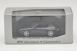 Porsche 911 997 Carrera 4 Cabriolet Dunkelblau Minichamps 1:43 WAP02015216-P1 Metall — Bild 4 von 4