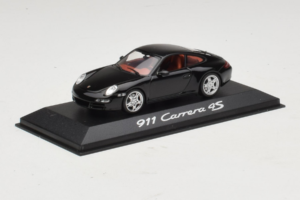 Porsche 911 997 Carrera 4S Schwarz Minichamps 1:43 WAP02010116 Metall — Bild 2 von 4