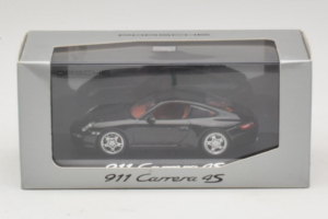 Porsche 911 997 Carrera 4S Schwarz Minichamps 1:43 WAP02010116 Metall — Bild 4 von 4