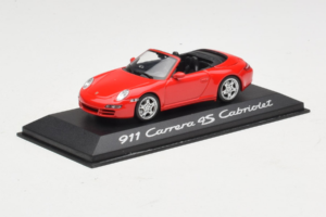 Porsche 911 997 Carrera 4S Cabriolet Rot Minichamps 1:43 WAP02015316 Metall — Bild 2 von 5