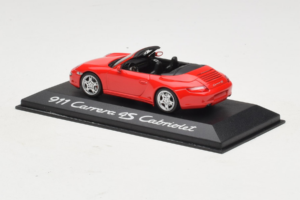 Porsche 911 997 Carrera 4S Cabriolet Rot Minichamps 1:43 WAP02015316 Metall — Bild 3 von 5
