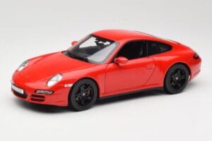 Porsche 911 997 Carrera 4S Rot Norev 1:18 187510 Metall