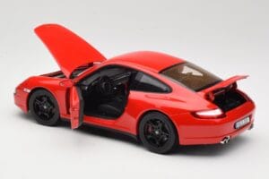 Porsche 911 997 Carrera 4S Rot Norev 1:18 187510 Metall — Bild 5 von 8