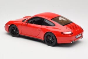 Porsche 911 997 Carrera 4S Rot Norev 1:18 187510 Metall — Bild 7 von 8