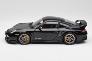 Porsche 911 997 GT2 RS Schwarz & Silber Felgen Minichamps 1:18 100069401 Metall — Bild 4 von 8