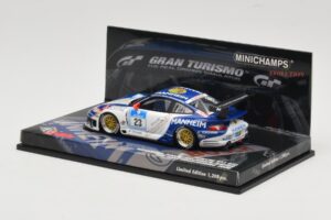 Porsche 911 997 GT3 #23 24 Hours Nurburgring 2008 Minichamps 1:43 437086823 Metall — Bild 3 von 4