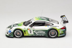 Porsche 911 997 GT3 R #2 Prospeed Competition B. Heylen / P. Lappalainen FIA GT3 2011 Minichamps 1:18 151118902 Metall — Bild 3 von 6