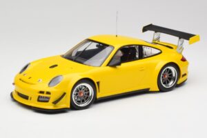 Porsche 911 997 GT3 R Street Racing Gelb Minichamps 1:18 151108902 Metall