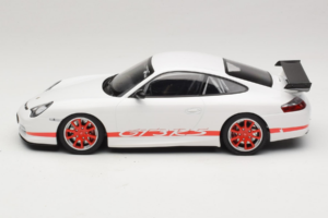 Porsche 911 996 GT3 RS Weiß Roter Streifen Minichamps 1:18 155062020 Metall — Bild 3 von 6