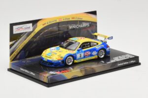 Porsche 911 997 GT3 RSR #3 24 Hours Nurburgring 2008 Minichamps 1:43 437087803 Metall — Bild 2 von 4