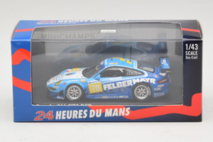 Porsche 911 GT3 RSR #70 H. Felbermayr / H. Felbermayr Jr. Felbermayr-Proton 24 Hours of Le Mans 2009 Minichamps 1:43 40009697 — Bild 4 von 4