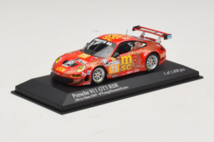 Porsche 911 997 GT3 RSR #75 O. Young / P. Hesnault 24 Hours of Le Mans 2009 Minichamps 1:43 400096975 Metall — Bild 2 von 4