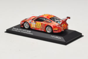 Porsche 911 997 GT3 RSR #75 O. Young / P. Hesnault 24 Hours of Le Mans 2009 Minichamps 1:43 400096975 Metall — Bild 3 von 4