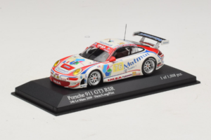Porsche 911 997 GT3 RSR #76 R. Narac / P. Long / P. Pilet 24 Hours of Le Mans 2009 Minichamps 1:43 400096976 Metall — Bild 2 von 3