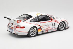 Porsche 911 997 GT3 RSR #83 Team Seikel L. Nielsen / M. Ehret / D. Farnbacher 24 Hours of Le Mans 2006 Minichamps 1:18 100066 — Bild 3 von 8