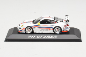 Porsche 911 997 GT3 RSR Weiß Mit Blauen und Orangen Streifen 2007 Minichamps 1:43 WAP02000618 Metall