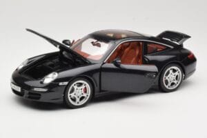Porsche 911 997 Targa Schwarz Norev 1:18 187506 Metall — Bild 2 von 8