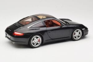 Porsche 911 997 Targa Schwarz Norev 1:18 187506 Metall — Bild 3 von 8