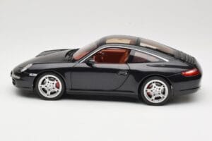 Porsche 911 997 Targa Schwarz Norev 1:18 187506 Metall — Bild 4 von 8