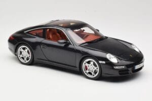 Porsche 911 997 Targa Schwarz Norev 1:18 187506 Metall — Bild 6 von 8