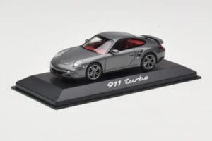 Porsche 911 997 Turbo Anthracite Grey Minichamps 1:43 WAP0200010A Metall — Bild 2 von 4