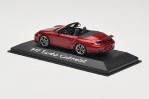 Porsche 911 997 Turbo Cabriolet Rot Minichamps 1:43 WAP0200130A Metall — Bild 3 von 4